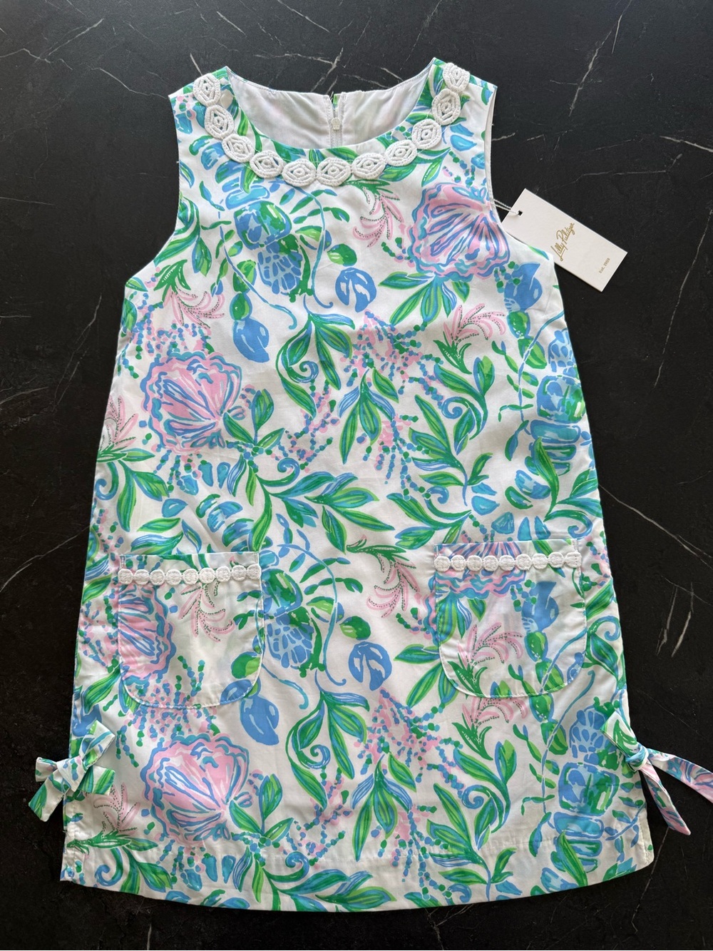 Lilly Pulitzer Little Lilly Classic Shift Dress, Girls Size 8